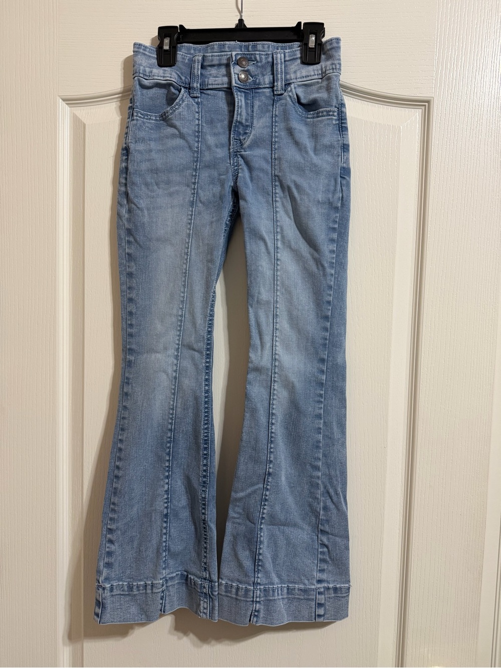 Girls Thereabouts Light Wash Flare Jeans